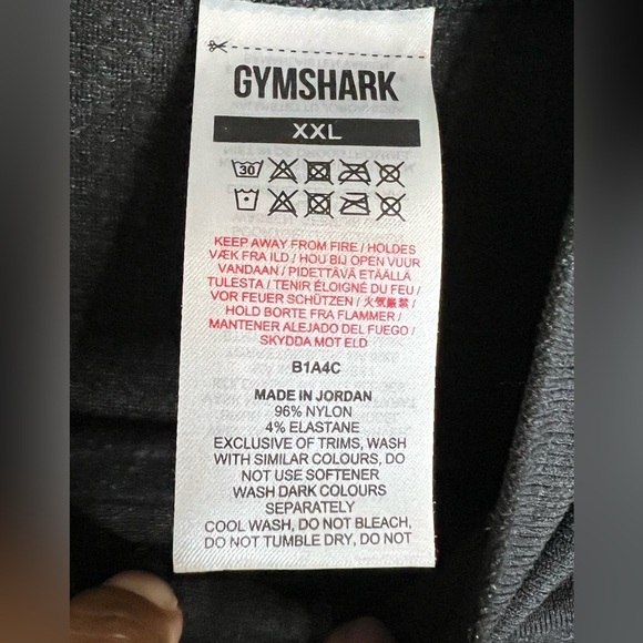Gymshark Women’s Vital 1/4 Zip - Gray - Size XXL - Picture 3 of 5